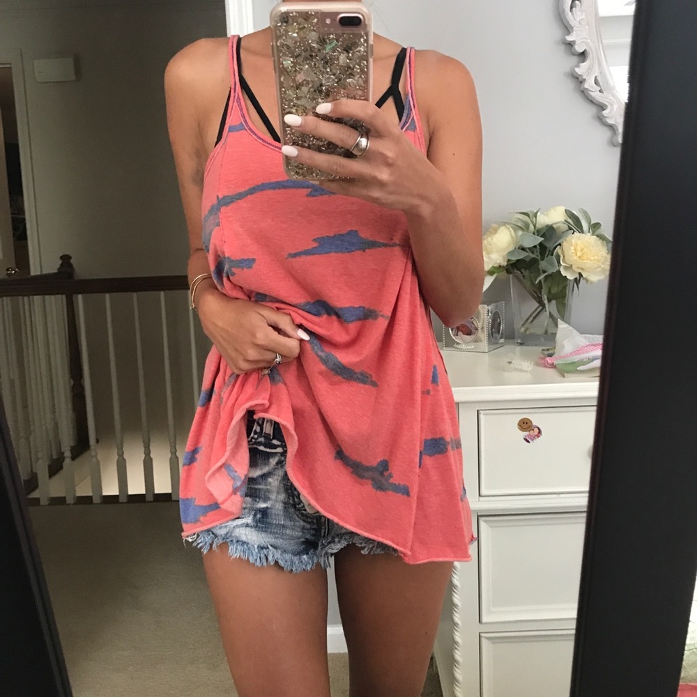 Free People Red Tank Top